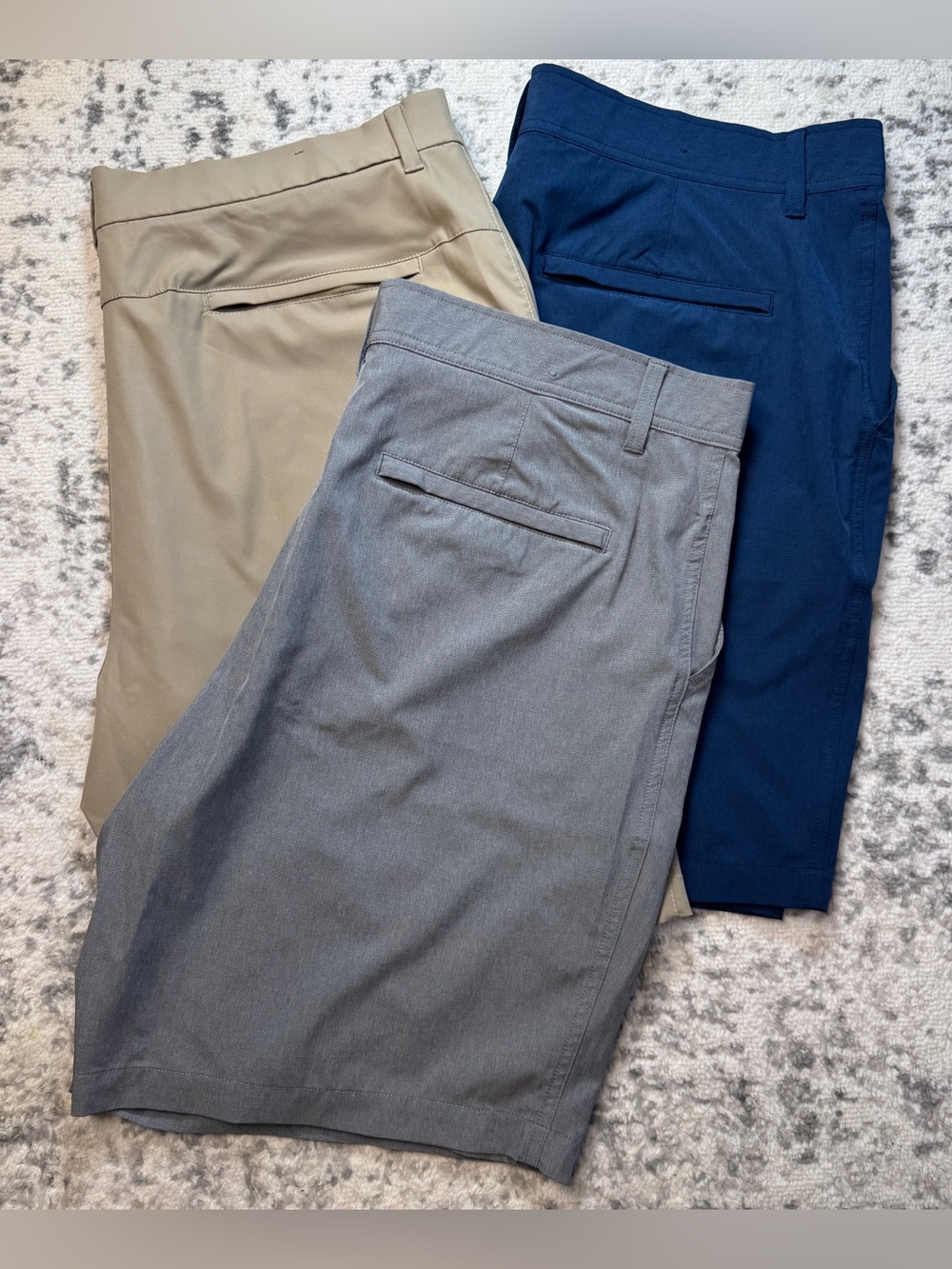 32 Degrees Cool Shorts Lot Mens Size 40 Stretch Performance Golf Casual 3 Pair